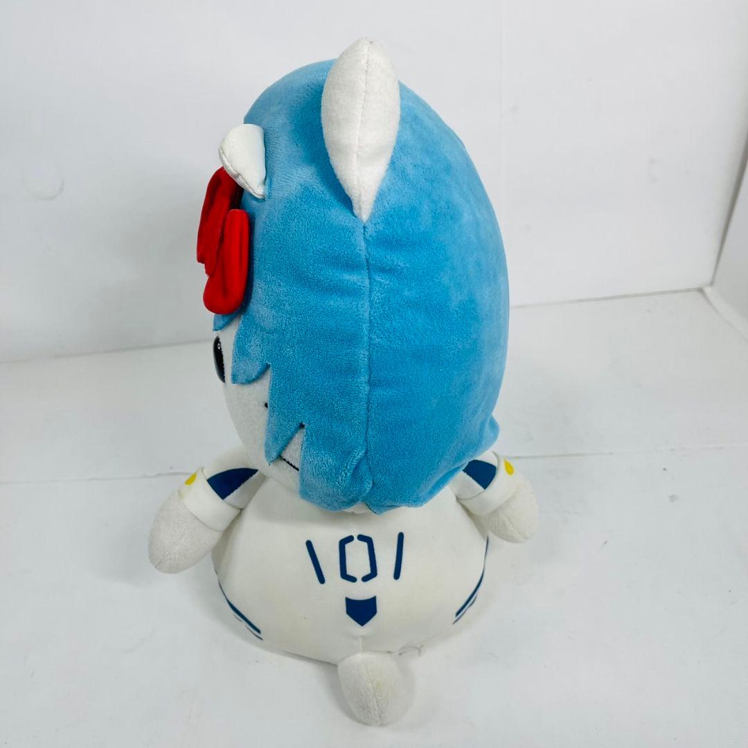 希少 エヴァンゲリオン ハローキティ 綾波レイ ハイパージャンボ ぬいぐるみ