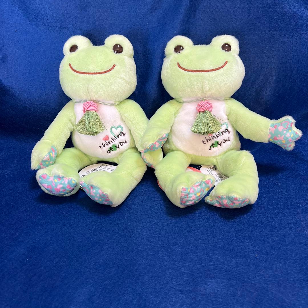 2体セット　かえるのピクルス　thinking of you 14 ビーンドール
