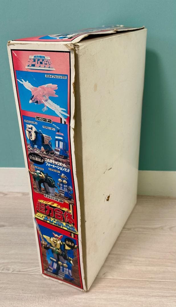 113 当時物 超力合体DXオーレンジャーロボ 箱・説明書付