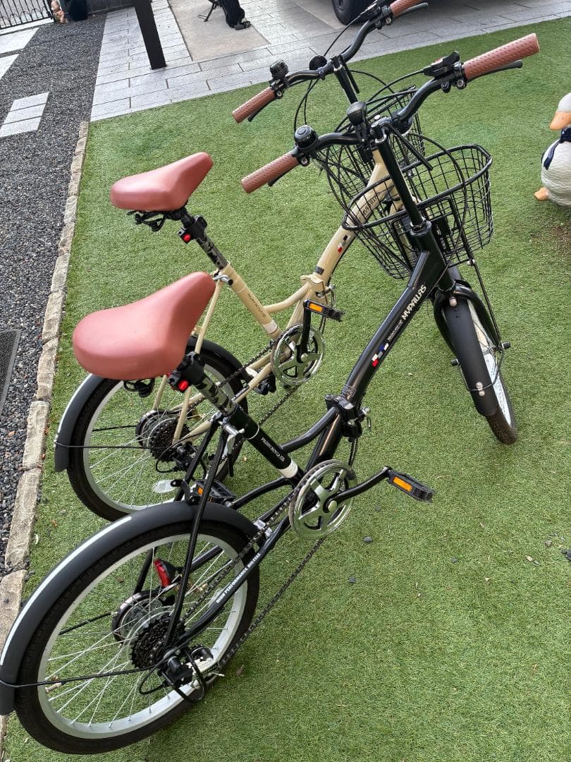 折り畳み自転車　MYPALLAS(マイパラス)　20インチ　ブラック