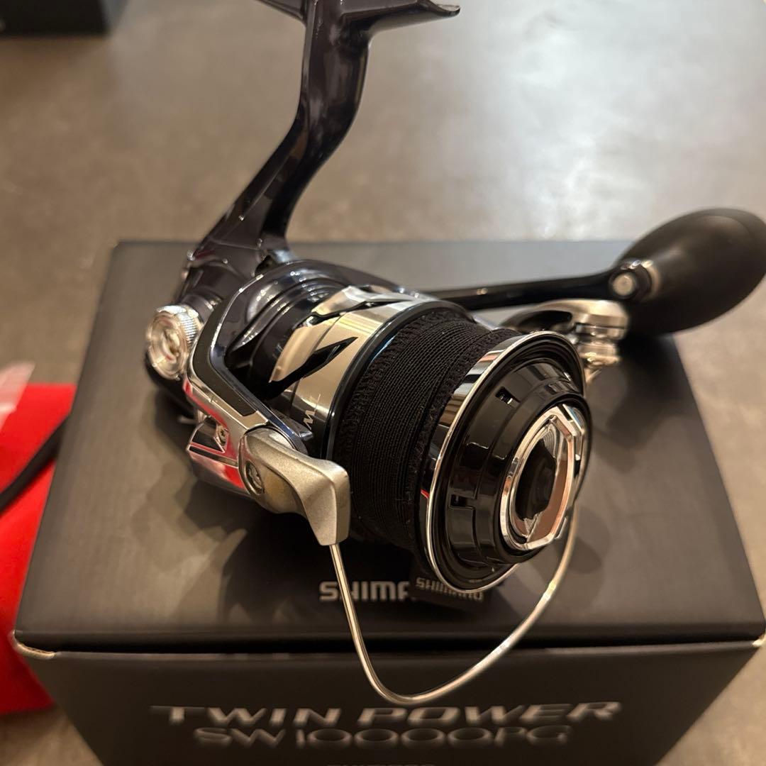 I have 竹島さん　限定 ツインパワーSW 10000PG 袋、ハンドル付属