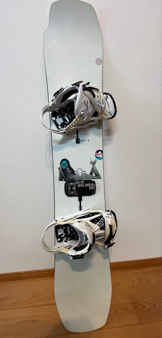 Burton 155 CARTEL セット キャンバー バートン カーテル