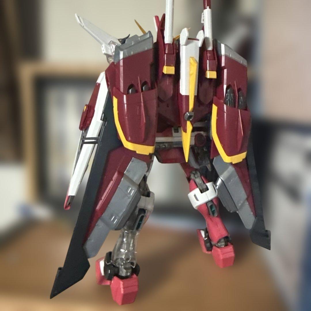 MG ♾️ジャスティスガンダム (ZGMF-X19A) 1/100組立済み
