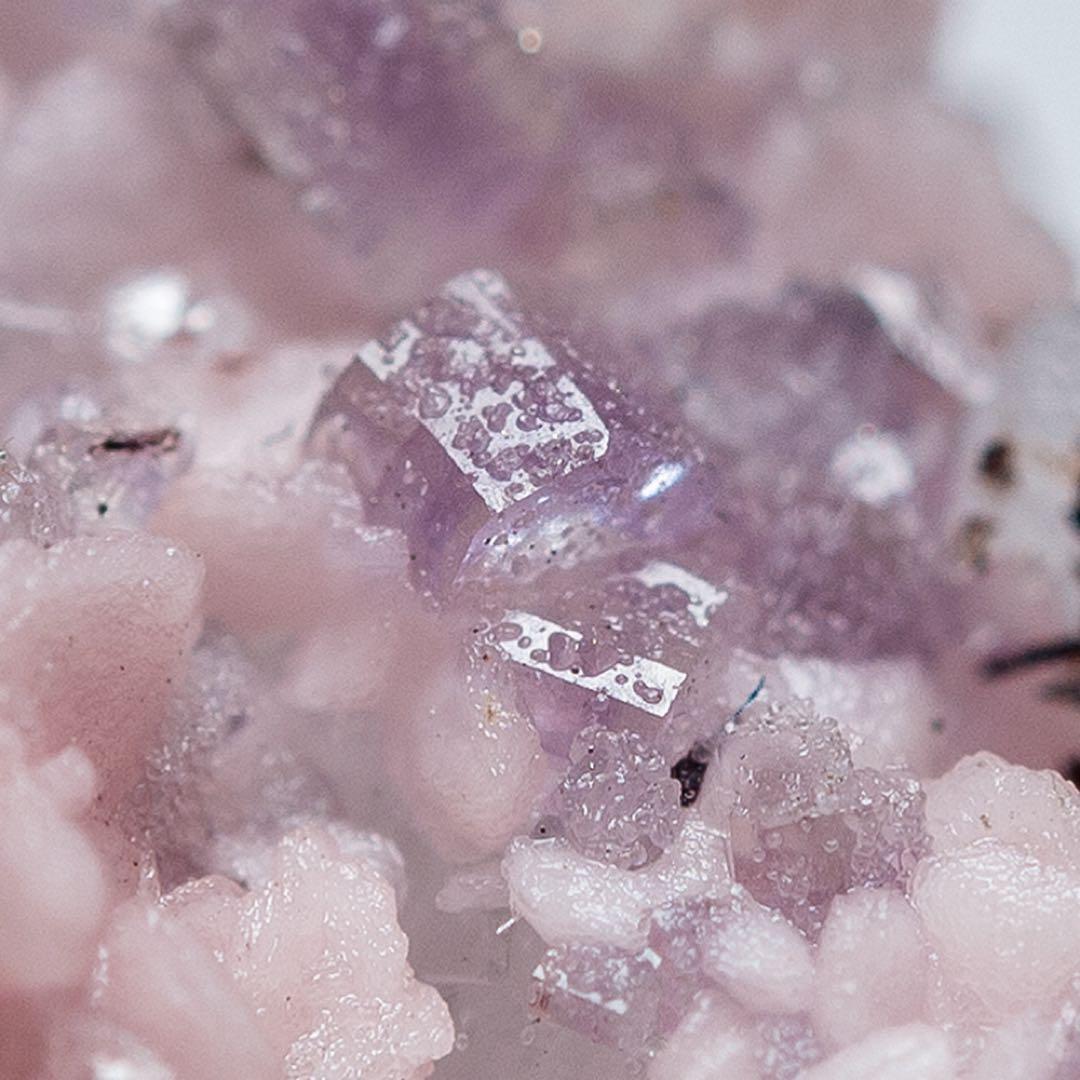 中国 ロードクロサイト フローライト 蛍石 天然石 原石 鉱物標本 鉱石 731