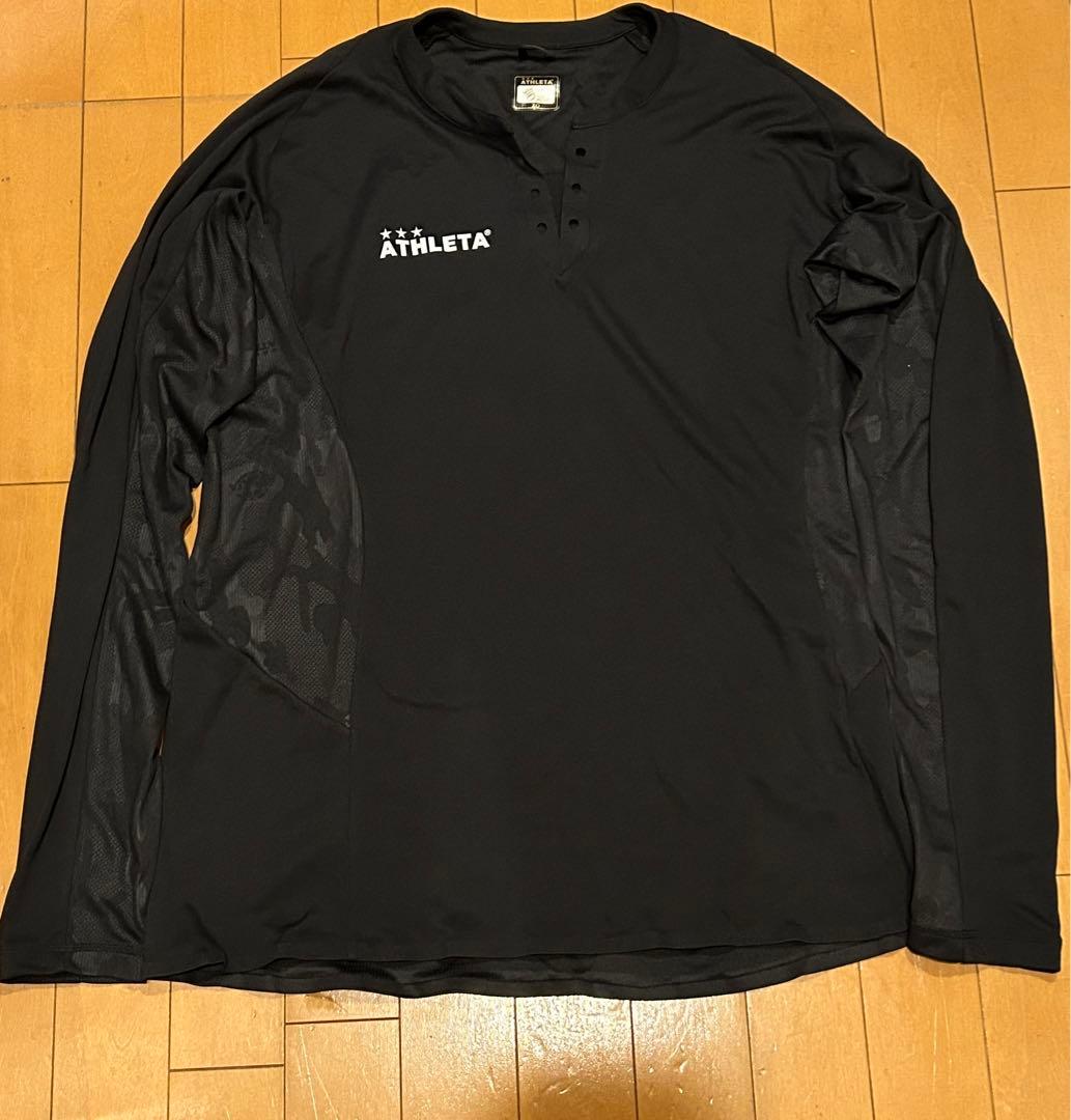 ATHLETA ORei アスレタ　オーレ　 長袖　ユニフォーム　 XO 黒色