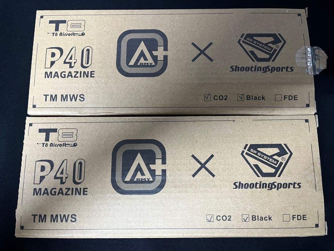 ARMY x T8 P40 CO2マガジン 東京マルイ MWS対応