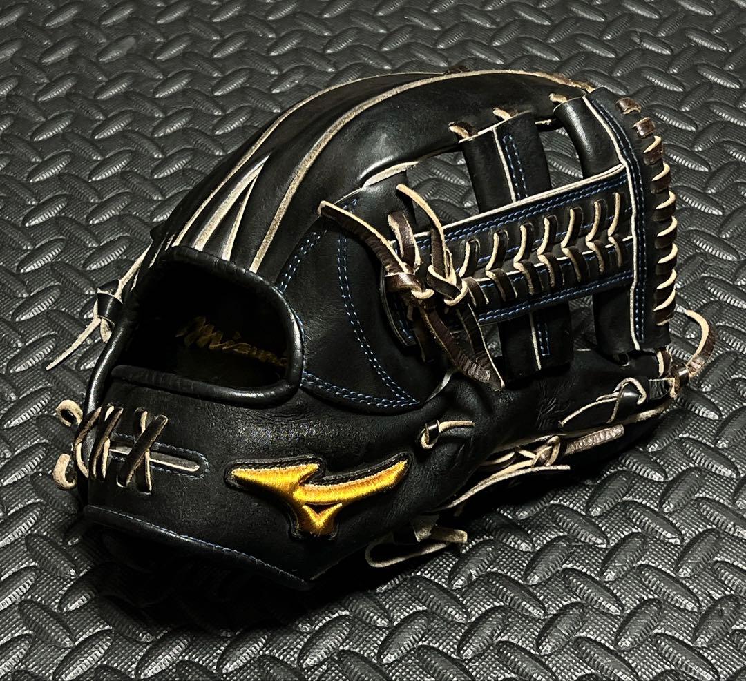 日本製 ミズノプロ オプション オーダー 硬式 内野手用 グローブ HAGA