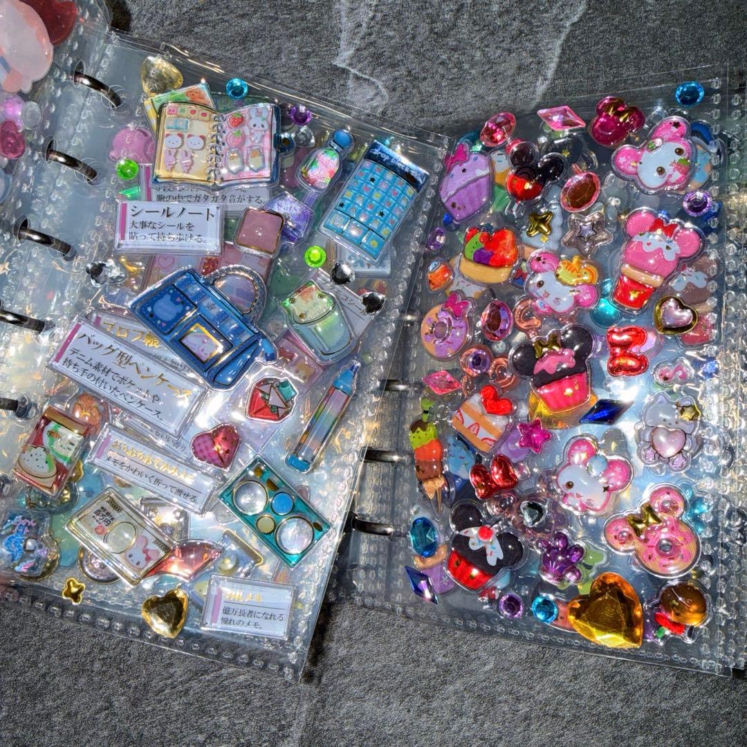 正規品シールのみ！ボンボンドロップシールプチドロシール帳完成品２冊