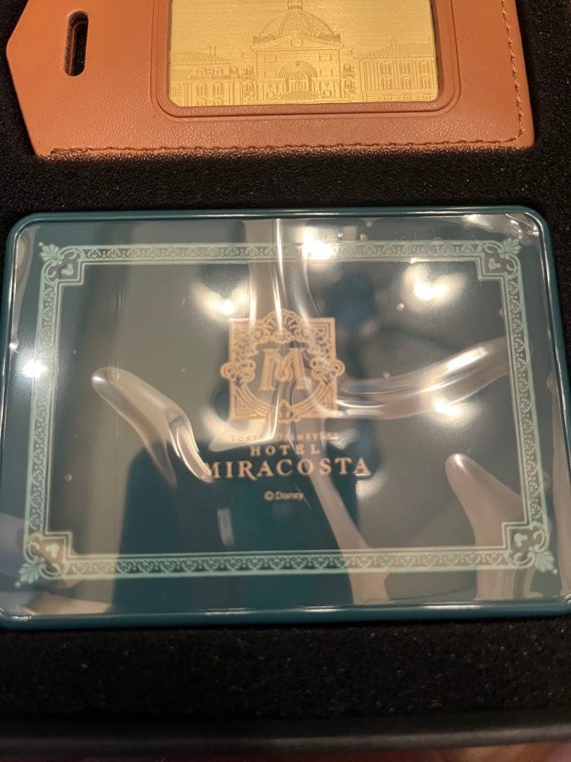 【ディズニー非売品】ホテルミラコスタ　ネームタグ2セット　トランプ