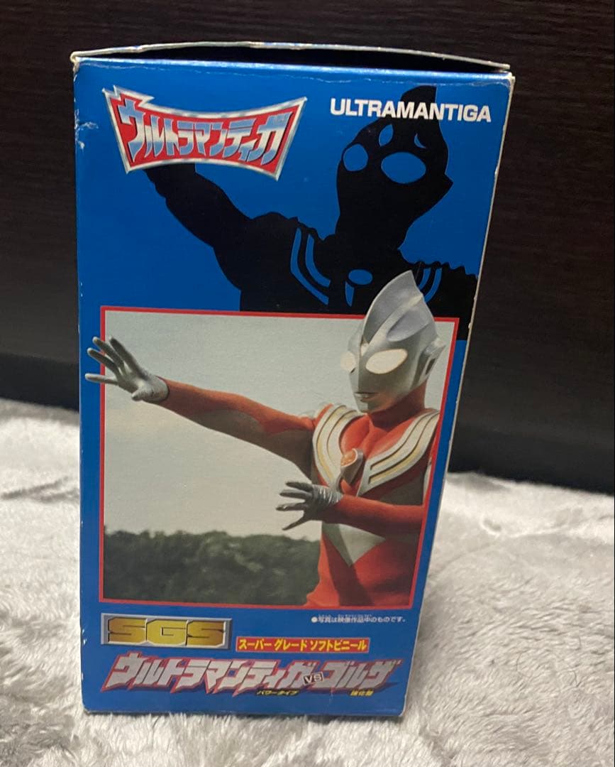 開封品　バンダイSGS ウルトラマンティガ vs ゴルザ強化型　箱付き