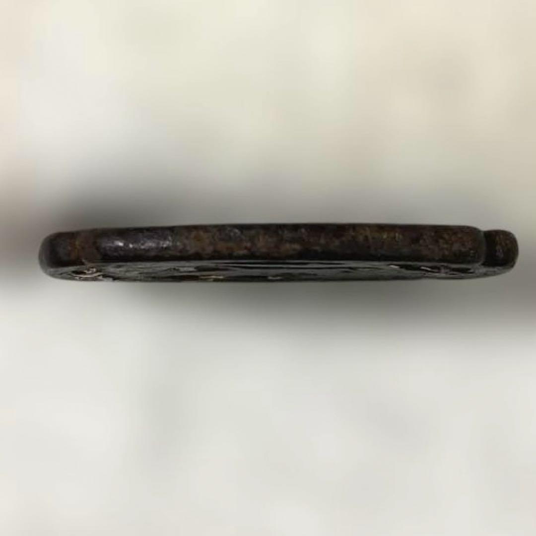 B-61 鍔　三名合作　在銘　武具　刀装具　日本　骨董品　時代物　美術品　工芸品