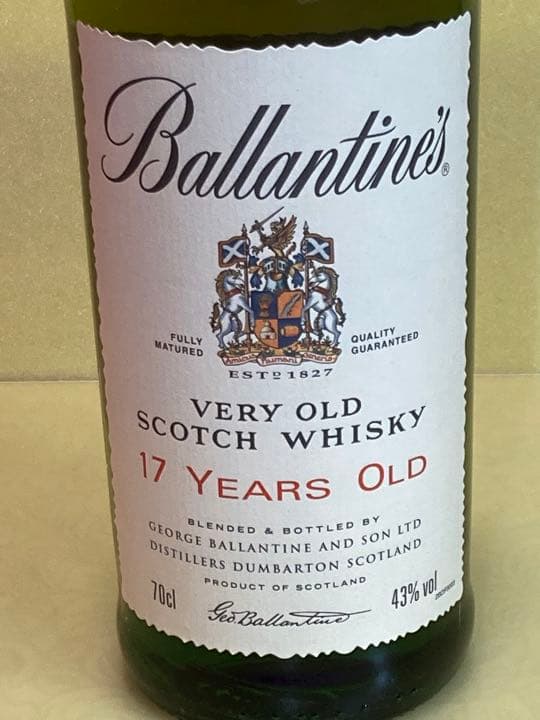 バランタイン３０年木箱入り◎バランタイン１７年◎２本セット◎未開栓◎美品飲み比べ