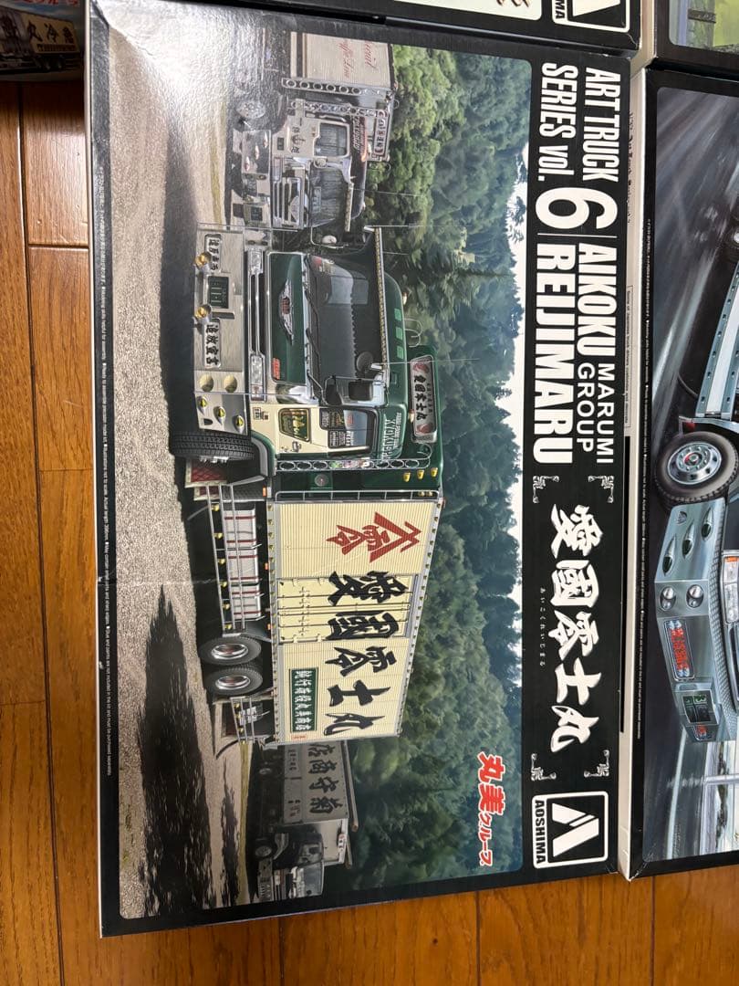 デコトラ　アオシマ 1/32 アートトラックシリーズ 8個セット