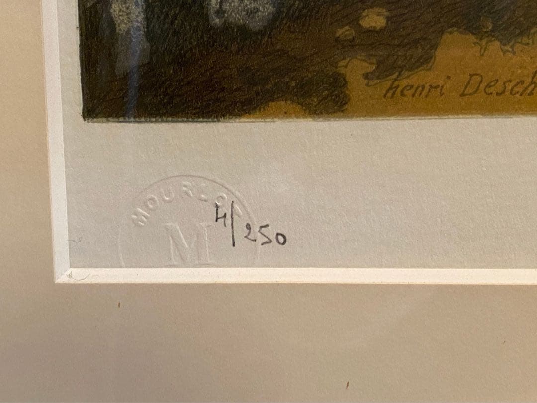 モーリス•ユトリロ 郊外の教会 ムルロー版 リトグラフ 絵画