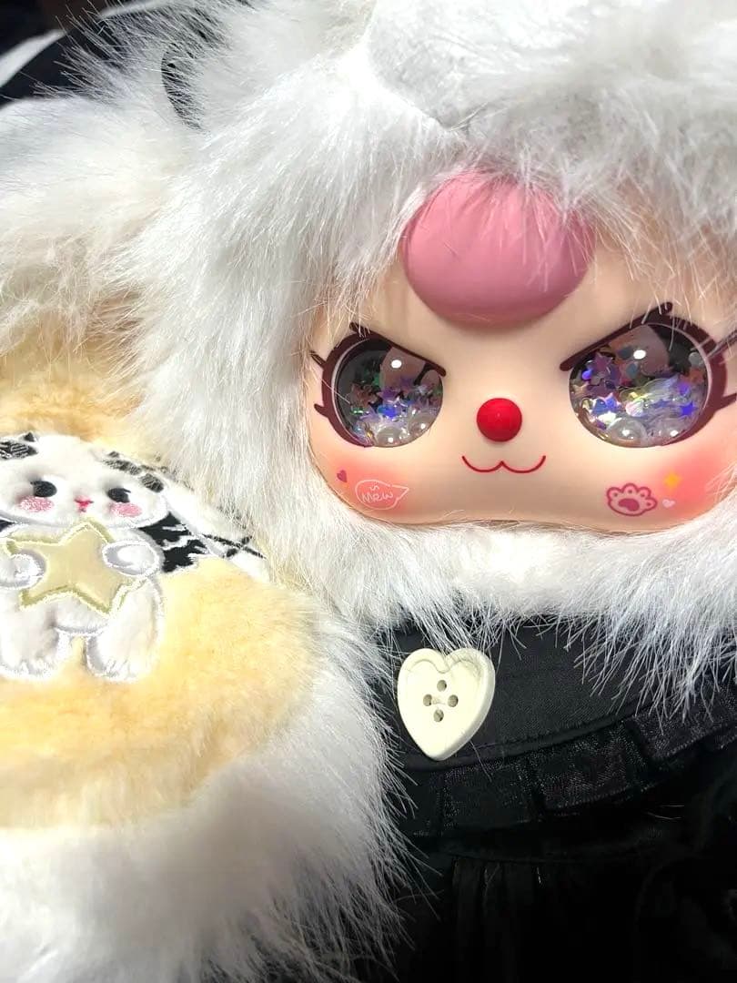 Babythree 400% 5代目リリー☆【顔交換完了☆】人気の白黒☆