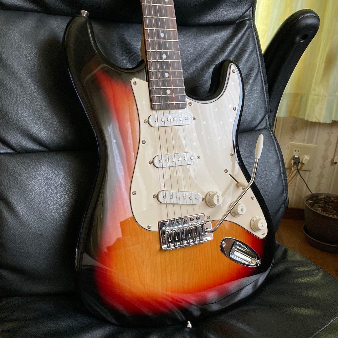 フレット打ち直し済み！　Bacchus コンポーネント？　ストラトキャスター