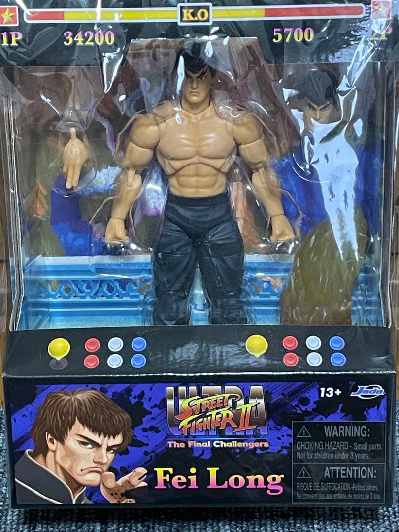 ジェイダトイズ　ストリートファイターII フェイロン　フィギュア