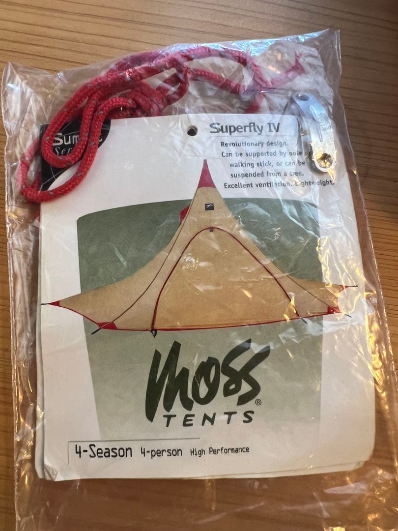 【希少】moss superfly4 ワンポールテント