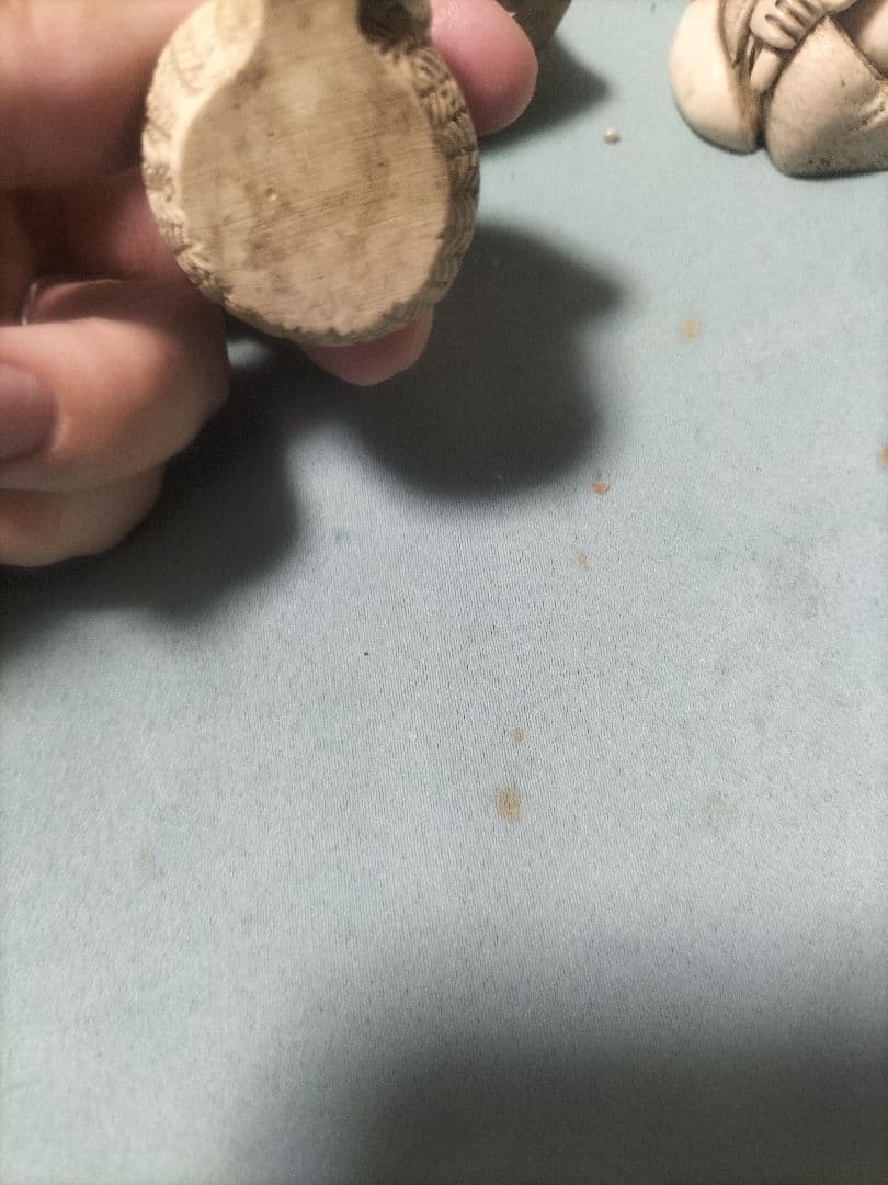 骨董品　根付け　天然素材　縁起物　中国