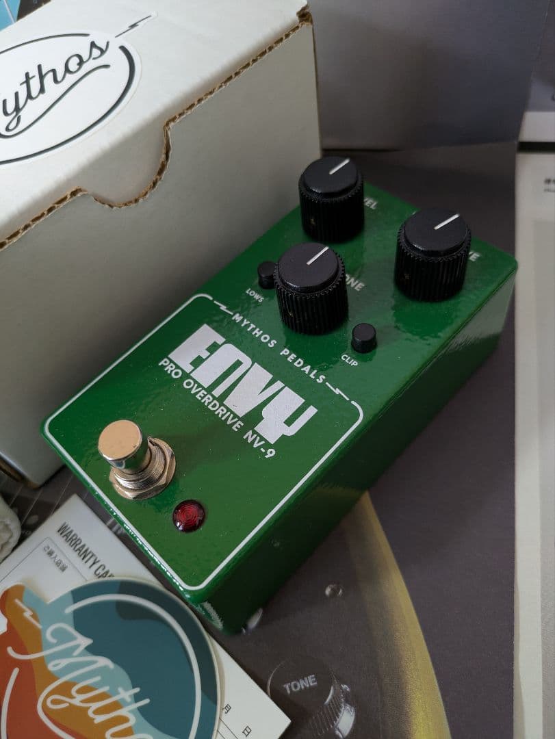 Mythos Pedals Envy Overdrive NV-9 TS系