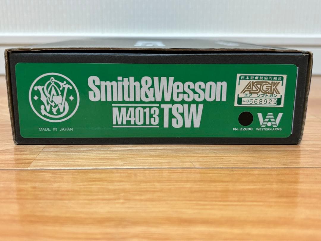 ウエスタンアームズ S.C.W. S&W M4013 TSW ASGK刻印有り