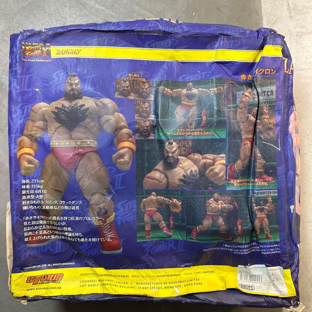 ★未組立★ ストリートファイターII ザンギエフ ストームコレクション