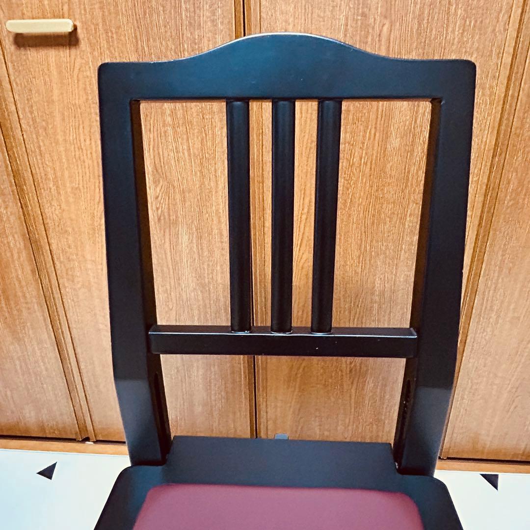 YAMAHA No.5A トムソン椅子 半艶塗装 ヤマハ ピアノ椅 フェルト付き