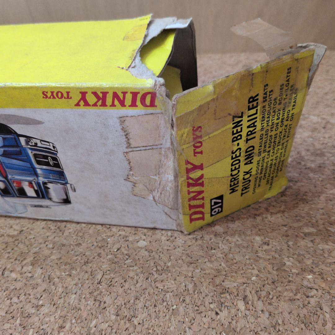 大型 dinkytoys Mercedes Benz Truck&Trailer