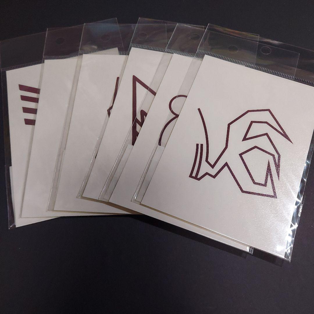 遊戯王 5D’s シグナーの痣 ボディステッカー 6点セット