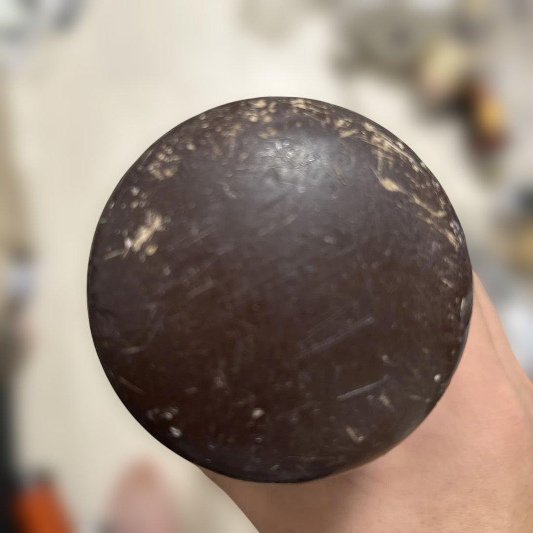 [値下げ]ミズノ　硬式木製バット　84センチ872g 近藤モデル くりぬき無