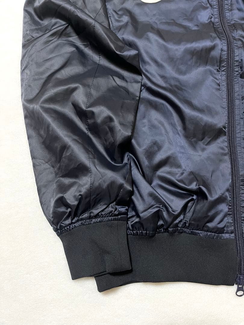 【PEARLY GATES】サイズ5紺フルジップジャケット＊パーリーゲイツ上着