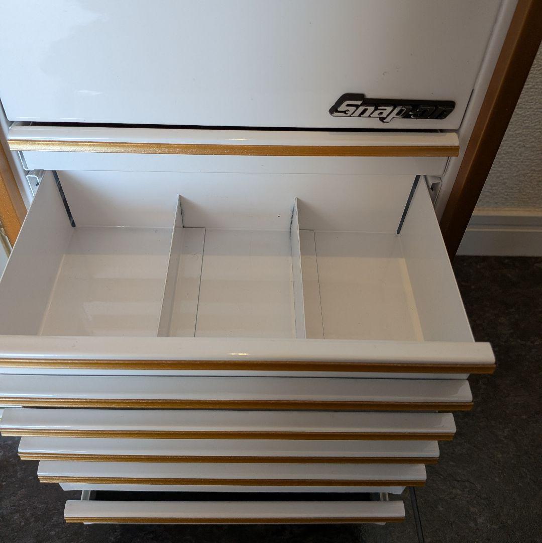 Snap-on キャビネット 6引き出し ホワイト　工具箱ミニュチュア