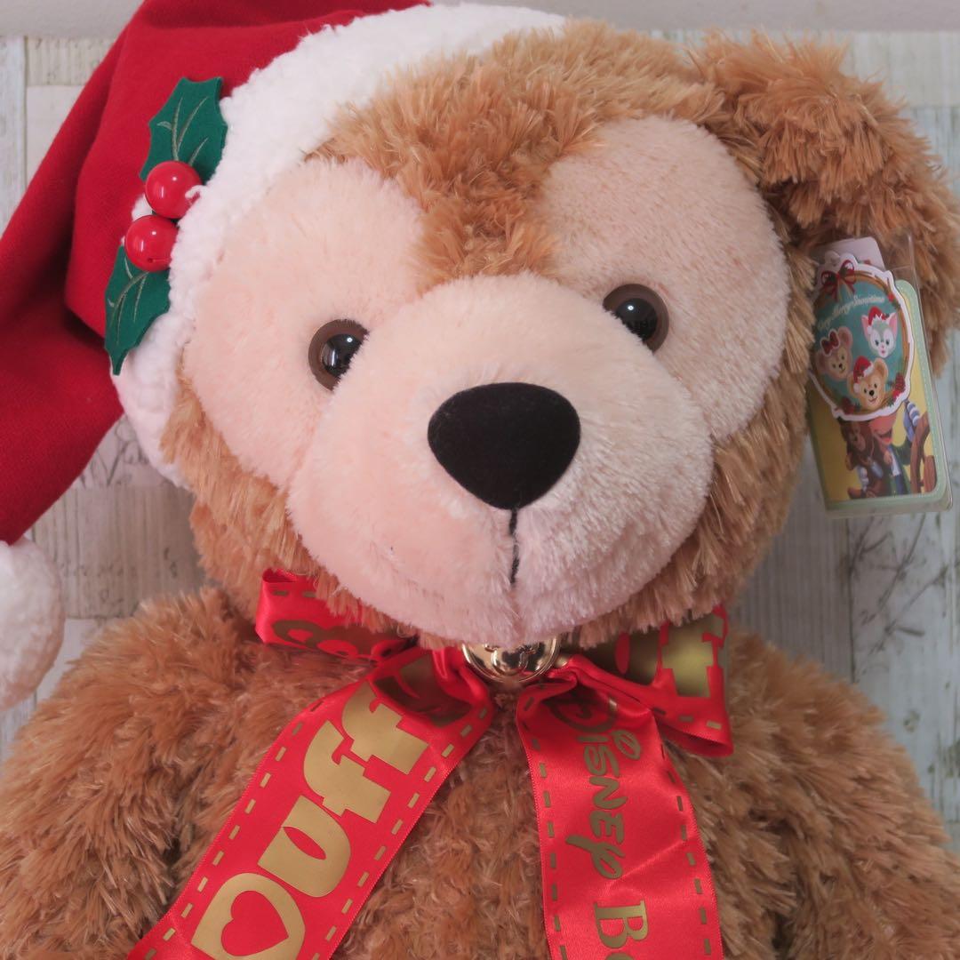 【厳選】タグ付き　クリスマス限定品　ダッフィー　ぬいぐるみＭ　東京ディズニーシー