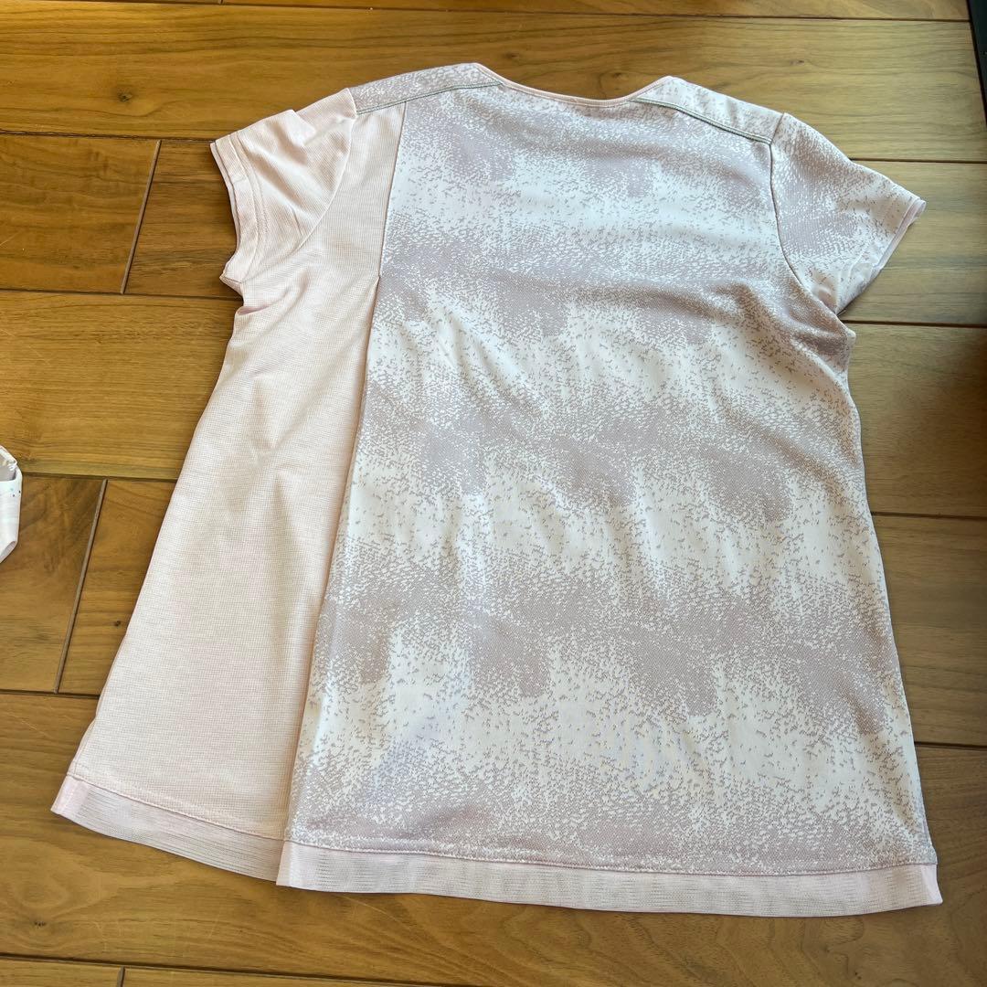 BabolaTピンク Tシャツ キュロット セット