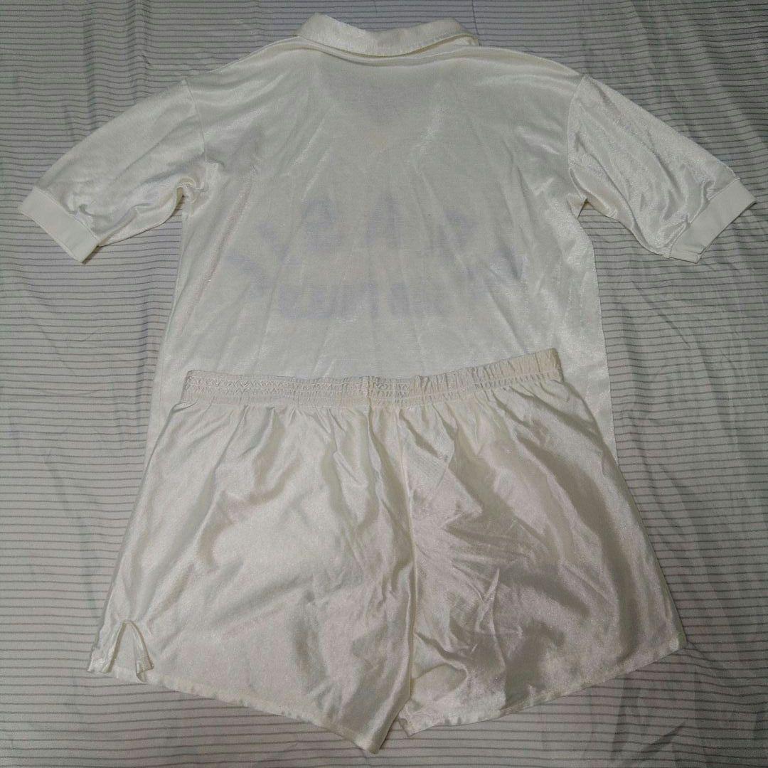 1986年来日 ブラジルサンパウロ州選抜チームのシャツ＆パンツ　ホワイト