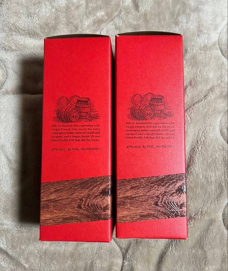 メーカーズマーク 46 フレンチオーク 2本セットです^ ^