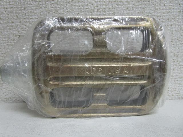 【送料込】CHICAGO 復刻 シカゴ キック ペダル 真鍮 ブラス ハーレー