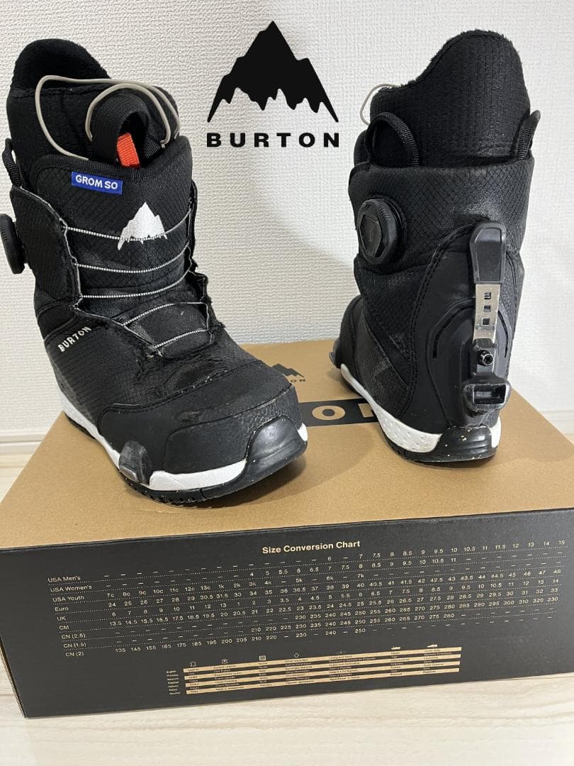 【日本正規品】BURTON Step on GROM ブーツ20.5㎝