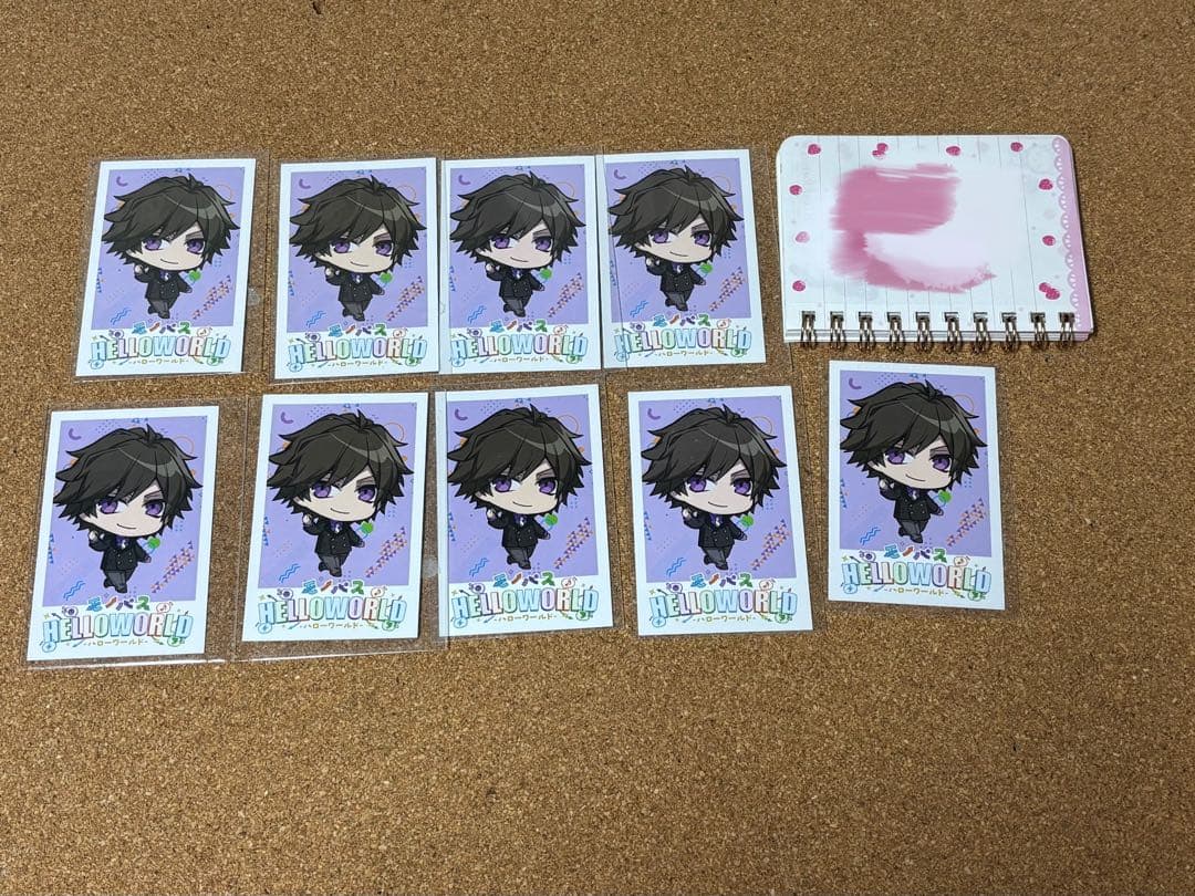 モノパス　スマイル　HELLO WORLD チェキ風トレカ