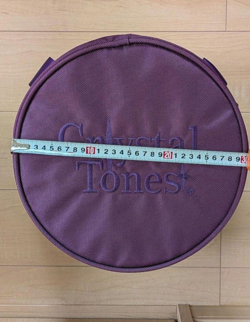 クリスタルボウル8モルガナイトパラジウムＤ+10ケース付