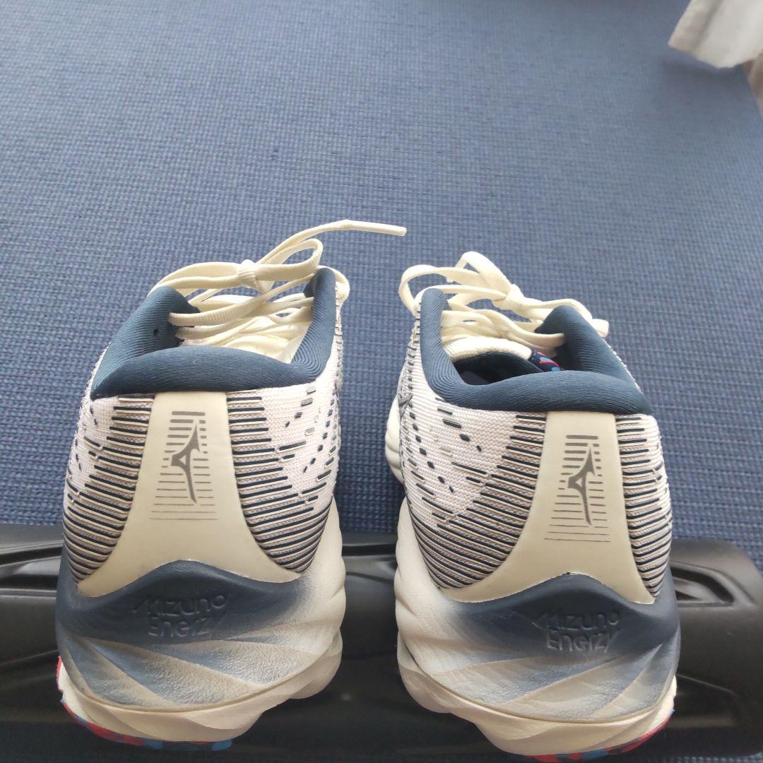 Mizuno ウェブライダー26ホワイト/ネイビー　23.5