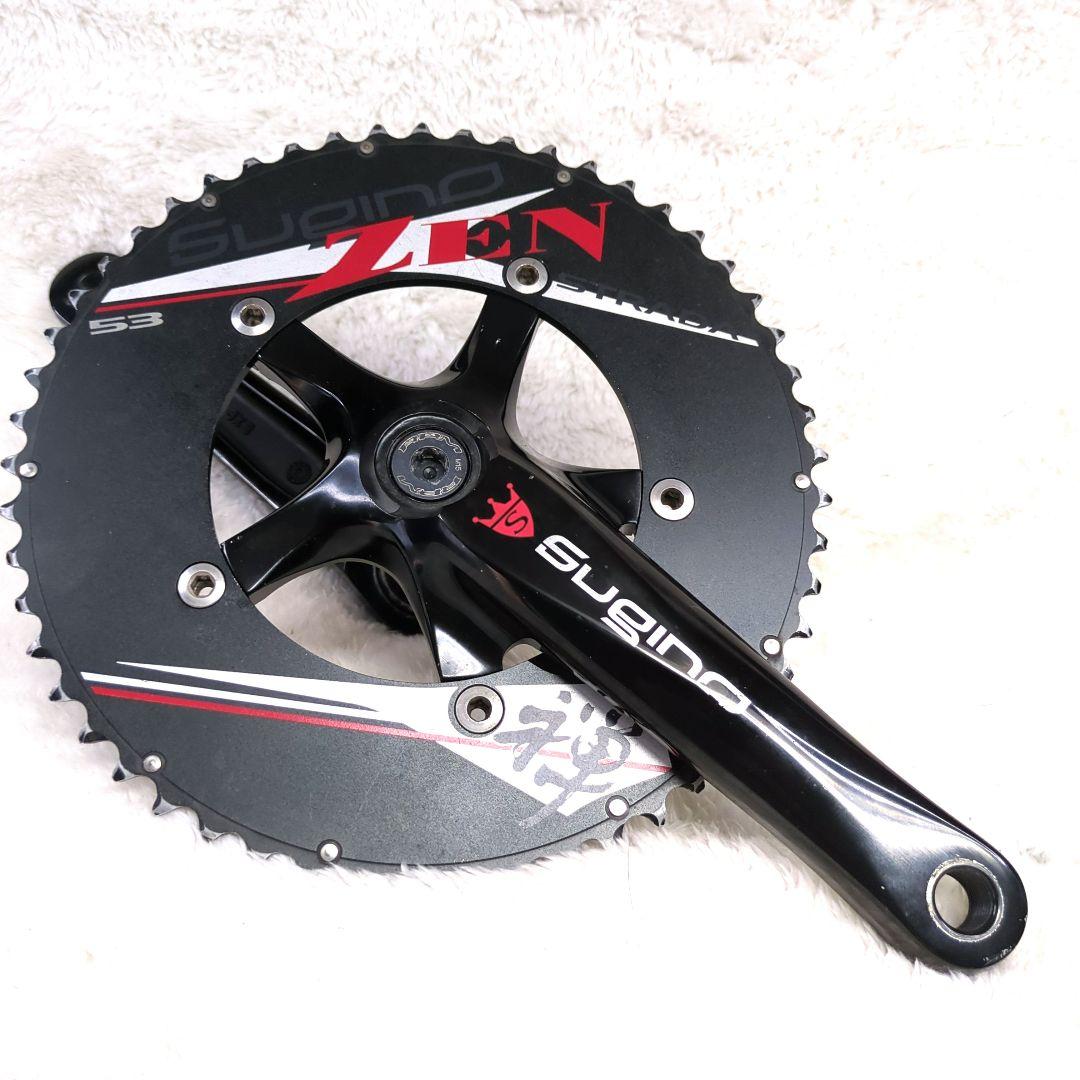 SUGINO スギノ 禅　チェーンリング　53-39T 　クランク　165mm