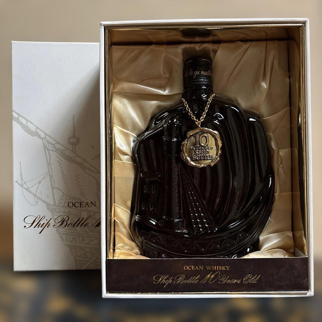 特級オーシャンウイスキー　シップボトル　10年　オールド　760ml 古酒