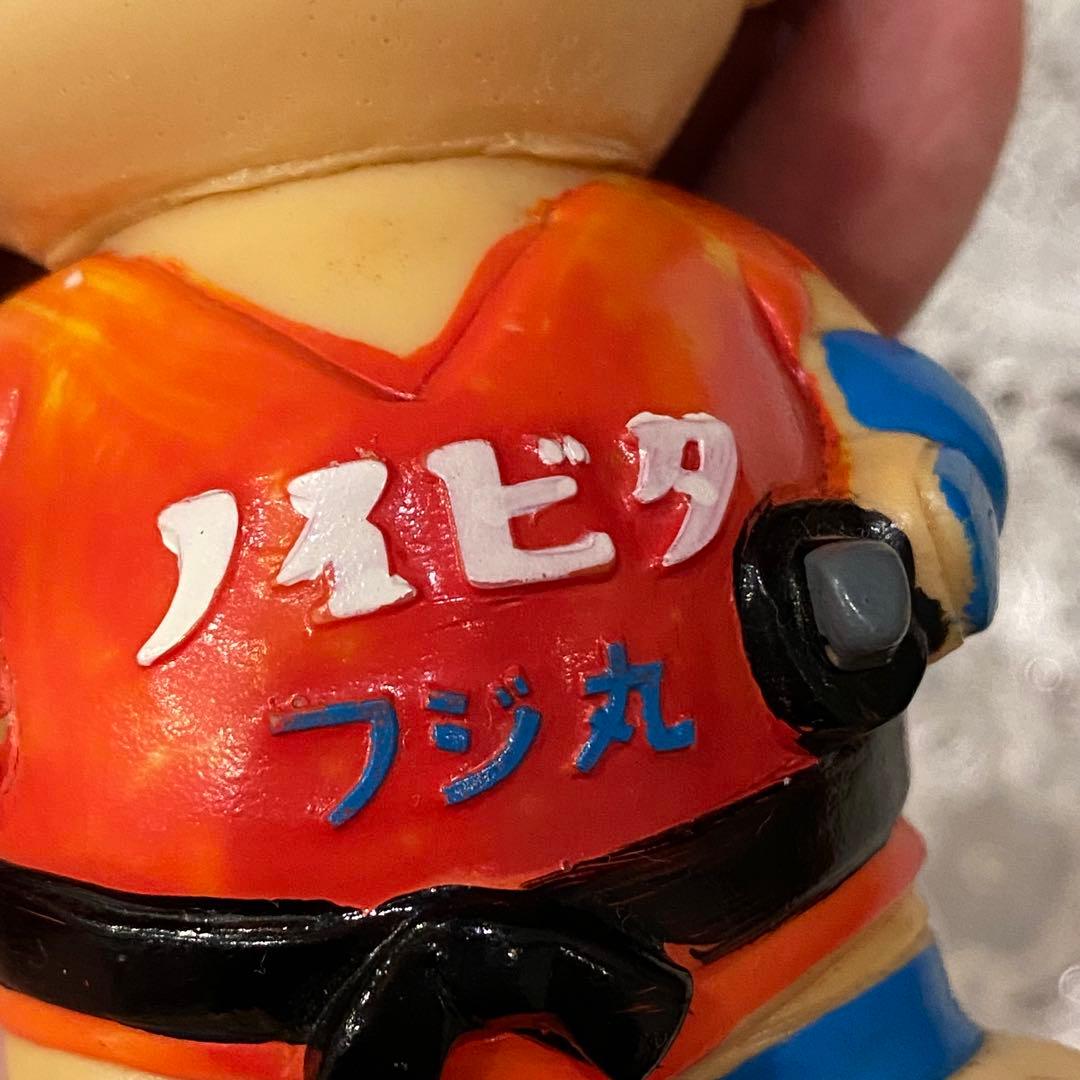希少 ノイビタ 風のフジ丸 ソフビ人形 貯金箱 昭和レトロ レア 当時物