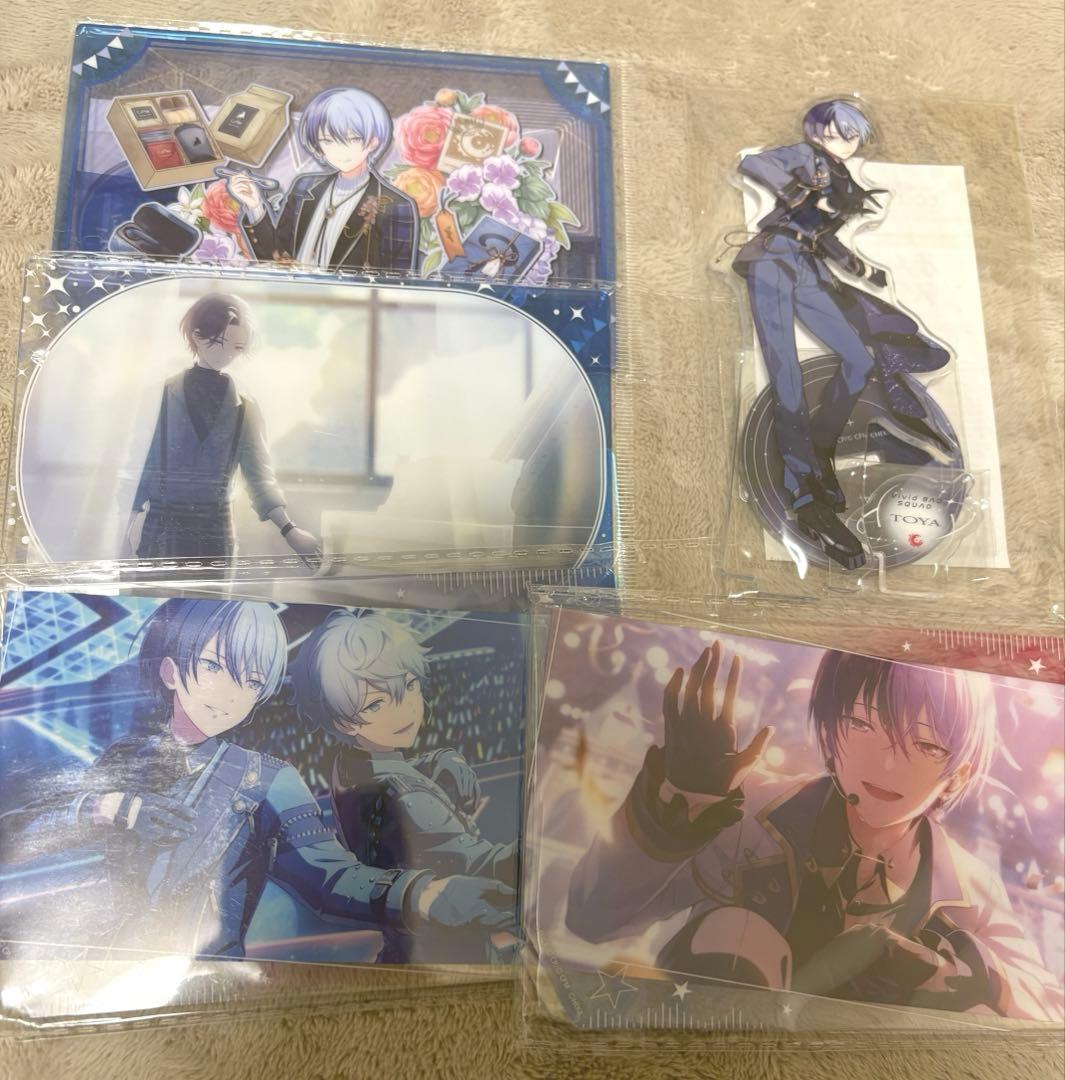 青柳冬弥　まとめ売り　缶バッジ　色紙　アクリルスタンド