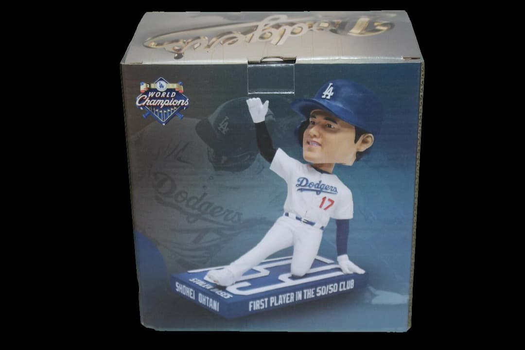 新品 大谷翔平 選手50/50 ボブルヘッド フィギュア人形 No.7