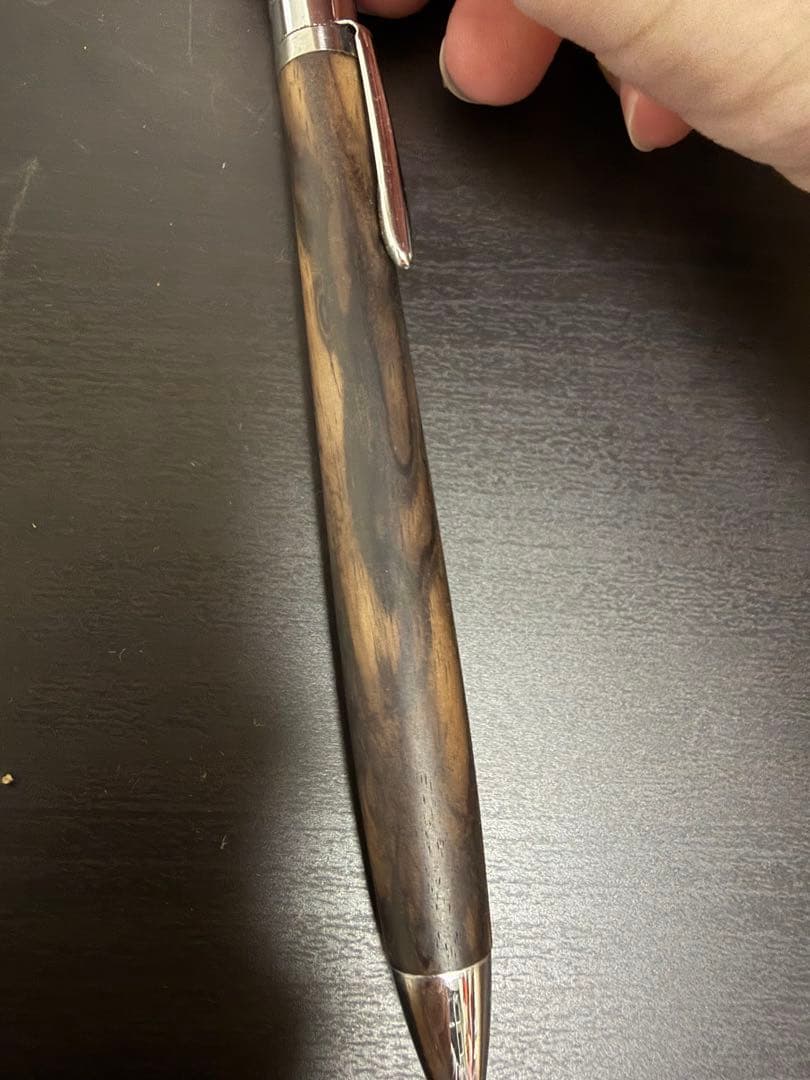 工房楔 黒柿孔雀杢 極上 ルーチェペン