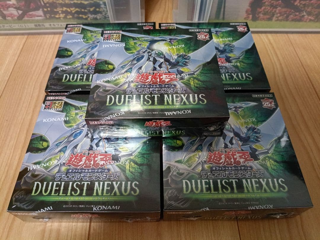 デュエリストネクサス 未開封BOX シュリンク付き 初回版 5BOX