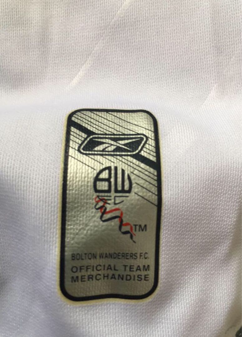 ボルトン・ワンダラーズ　希少00’s 中田英寿在籍モデルユニフォーム