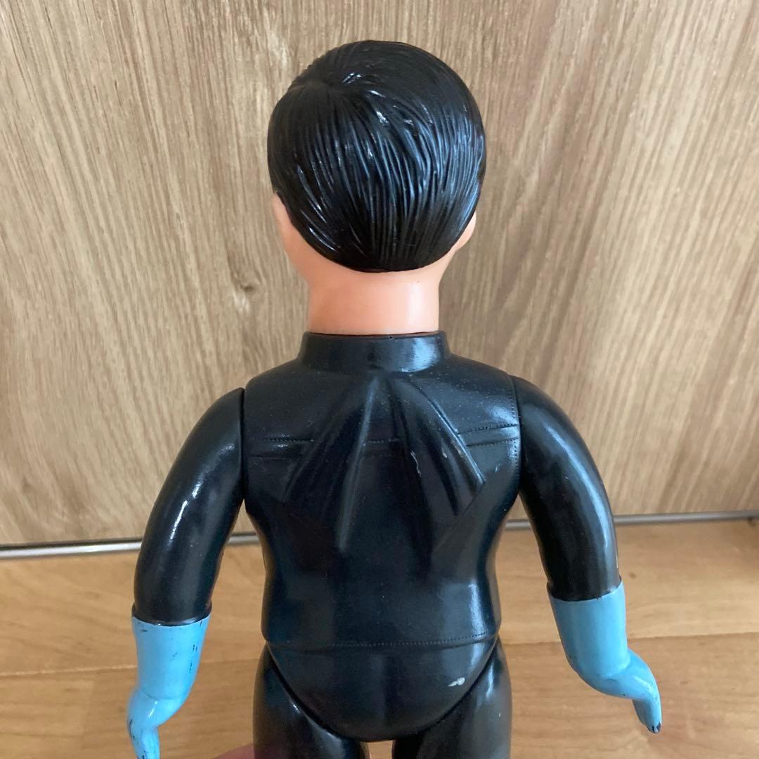 バンダイ 当時物 仮面ライダー1号 ソフビ フィギュア 約26.5㎝ 面取れ